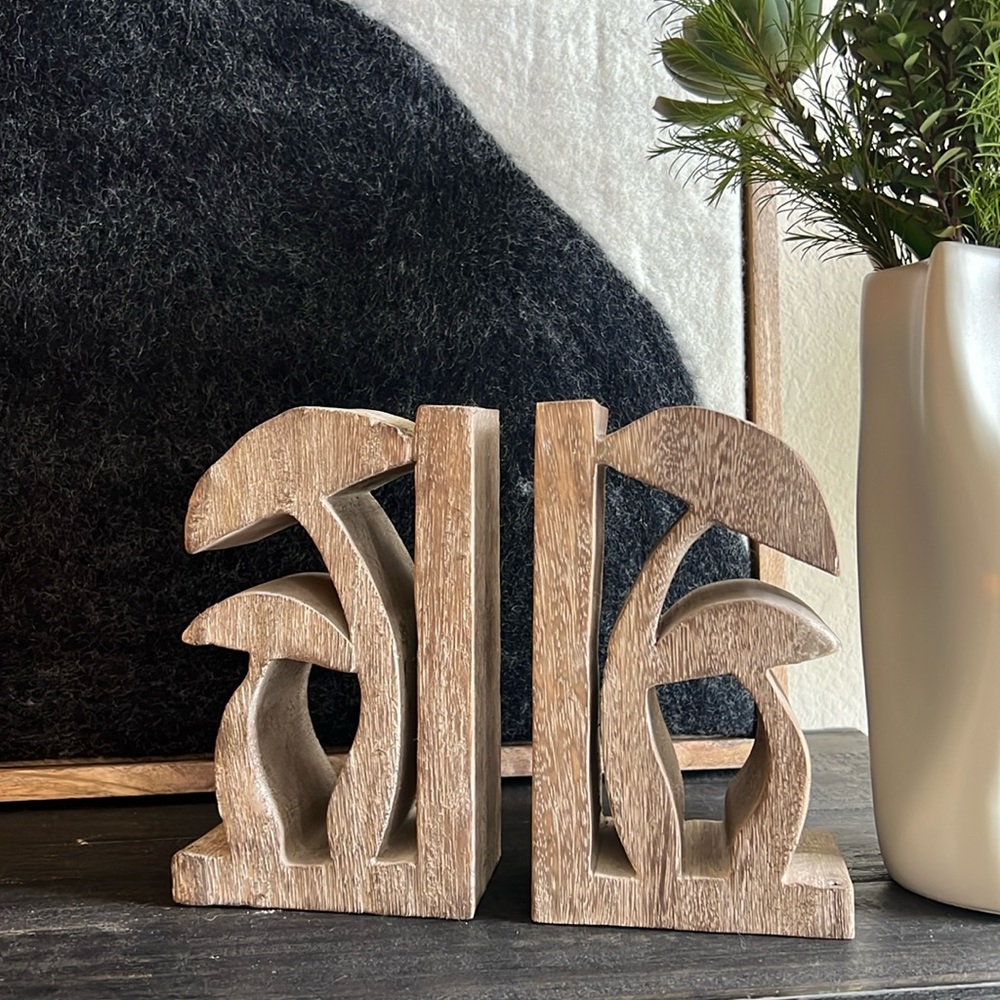 Woodland Mushroom Bookends